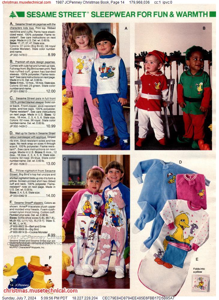 1987 JCPenney Christmas Book, Page 14