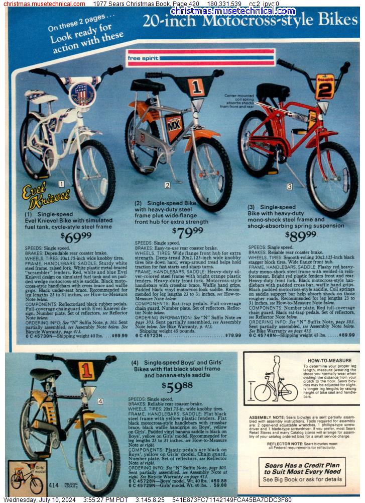 1977 Sears Spring Summer Catalog, Bikes, Boat Motors, Fishing Equipment,  Guns Sears Spring Summer Catalog, Vintage Sears Advertising, 1977 C -   Canada