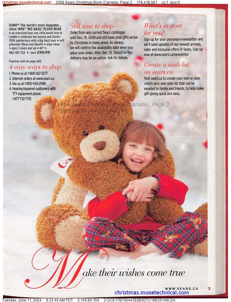 2008 Sears Christmas Book (Canada), Page 3