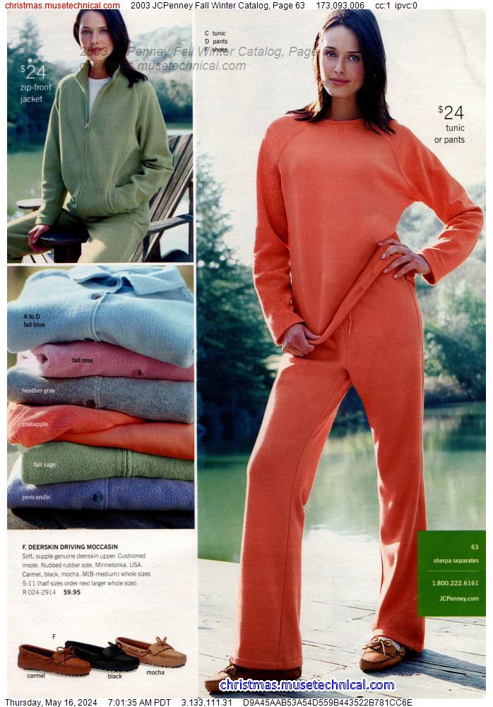 2003 JCPenney Fall Winter Catalog, Page 63
