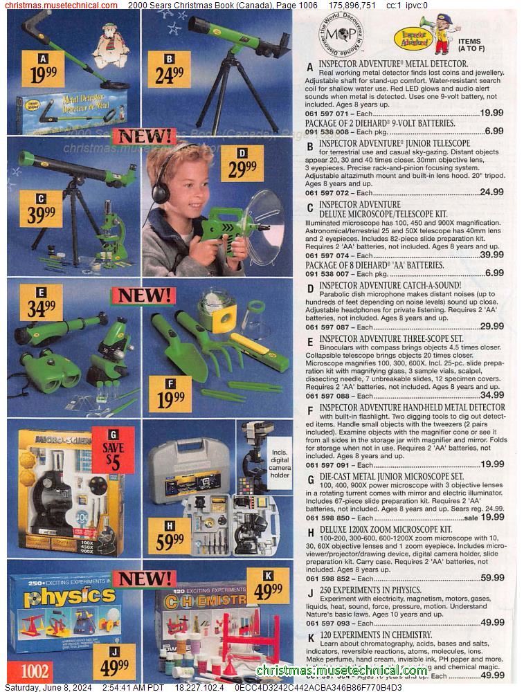 2000 Sears Christmas Book (Canada), Page 1006