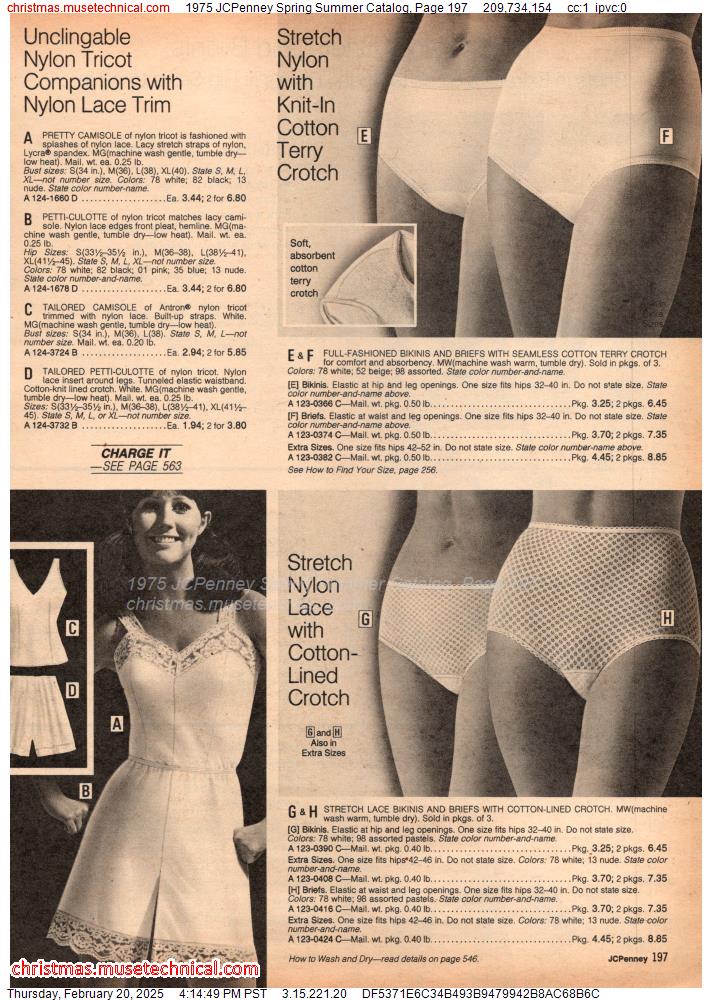 1975 JCPenney Spring Summer Catalog, Page 197