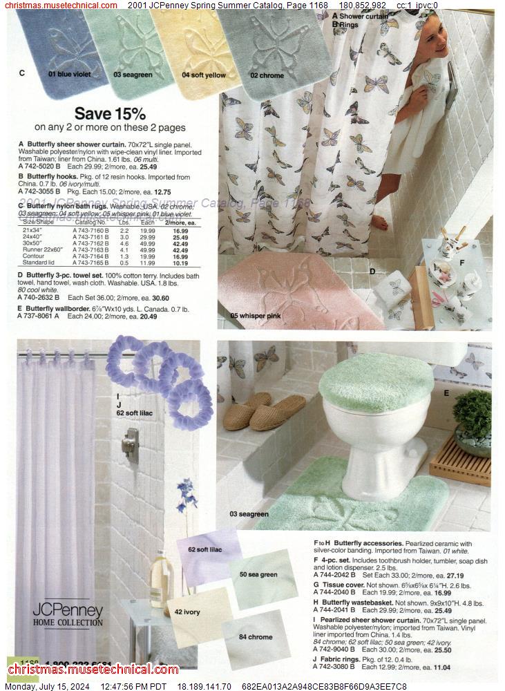 2001 JCPenney Spring Summer Catalog, Page 1168