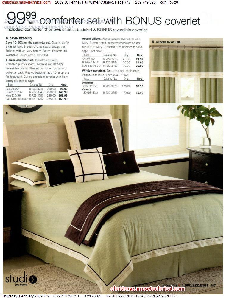 2009 JCPenney Fall Winter Catalog, Page 747