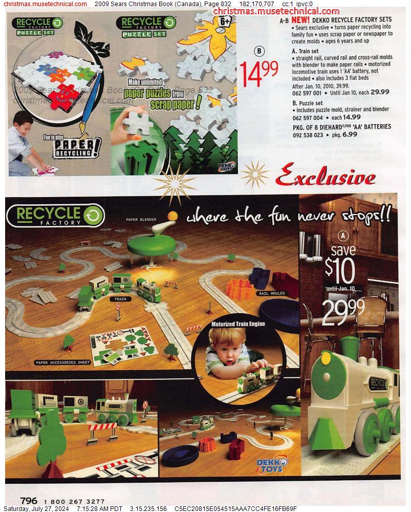 2009 Sears Christmas Book (Canada), Page 832