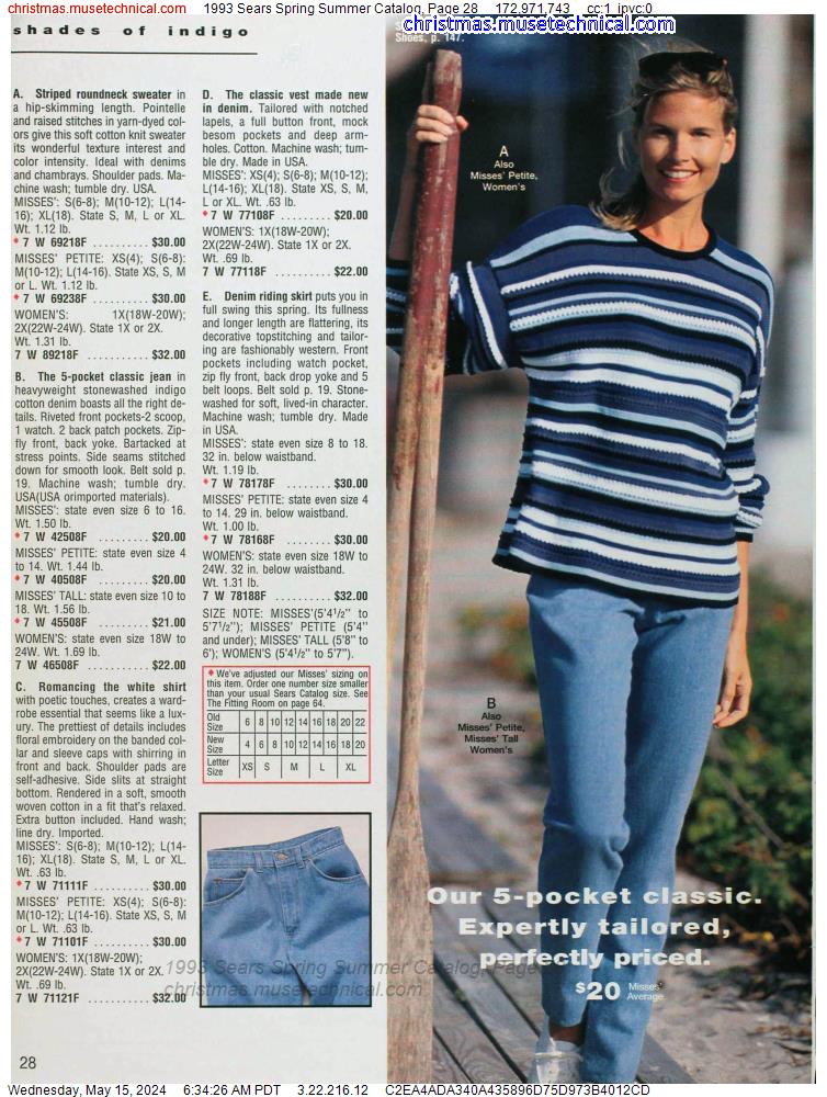 1993 Sears Spring Summer Catalog, Page 28