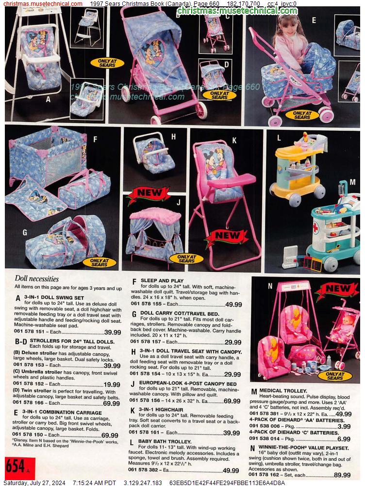 1997 Sears Christmas Book (Canada), Page 660