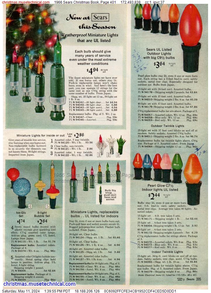 1966 Sears Christmas Book, Page 401