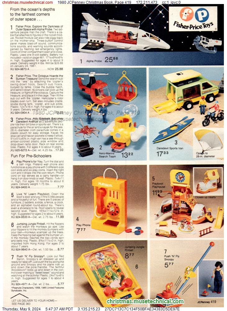 1980 JCPenney Christmas Book, Page 419