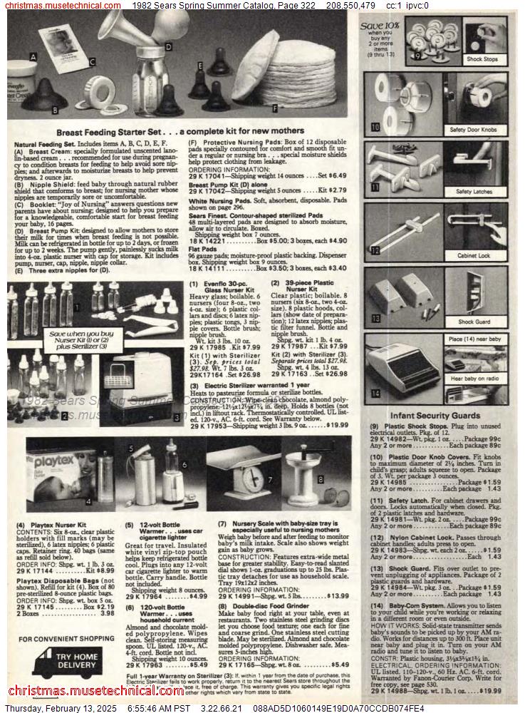 1982 Sears Spring Summer Catalog, Page 322