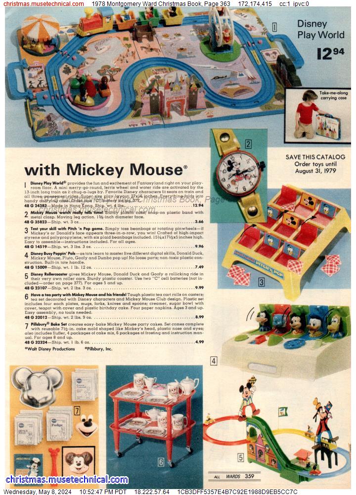1978 Montgomery Ward Christmas Book, Page 363
