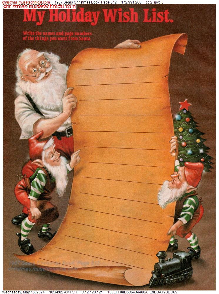 1987 Sears Christmas Book, Page 512