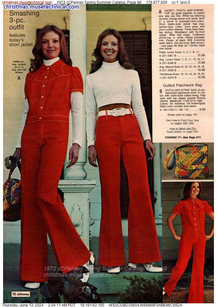 1973 JCPenney Spring Summer Catalog, Page 98