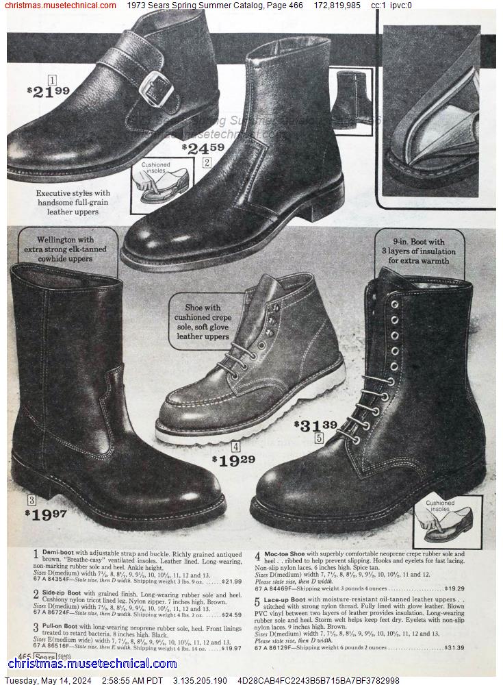 1973 Sears Spring Summer Catalog, Page 466