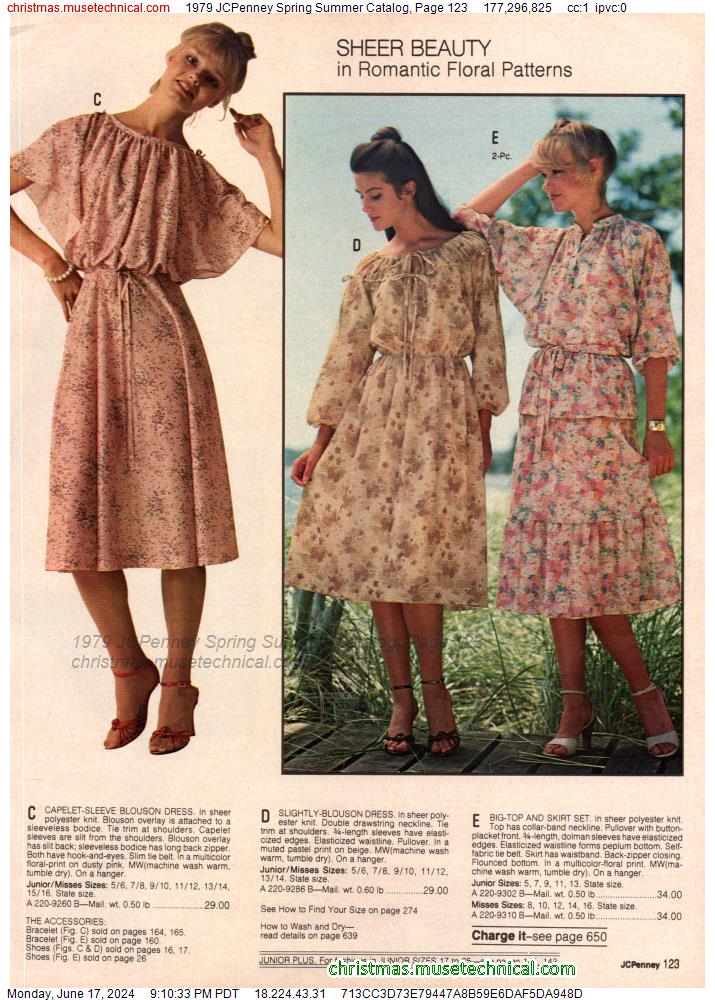 1979 JCPenney Spring Summer Catalog, Page 123