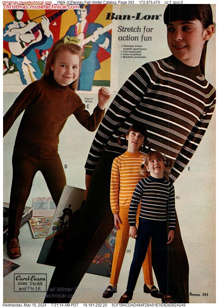 1969 JCPenney Fall Winter Catalog, Page 393