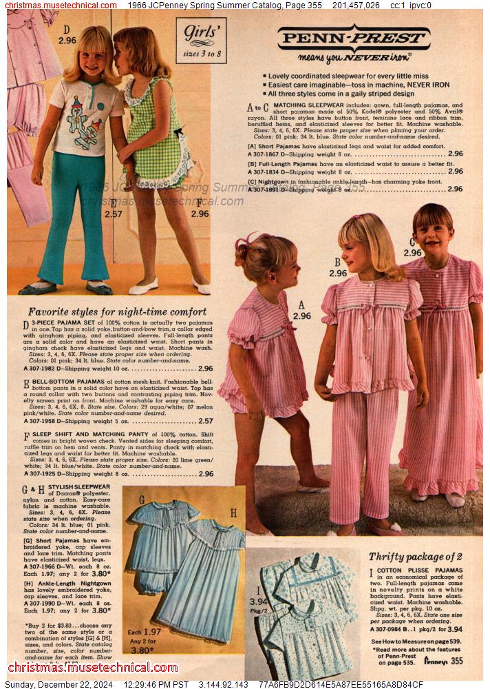 1966 JCPenney Spring Summer Catalog, Page 355