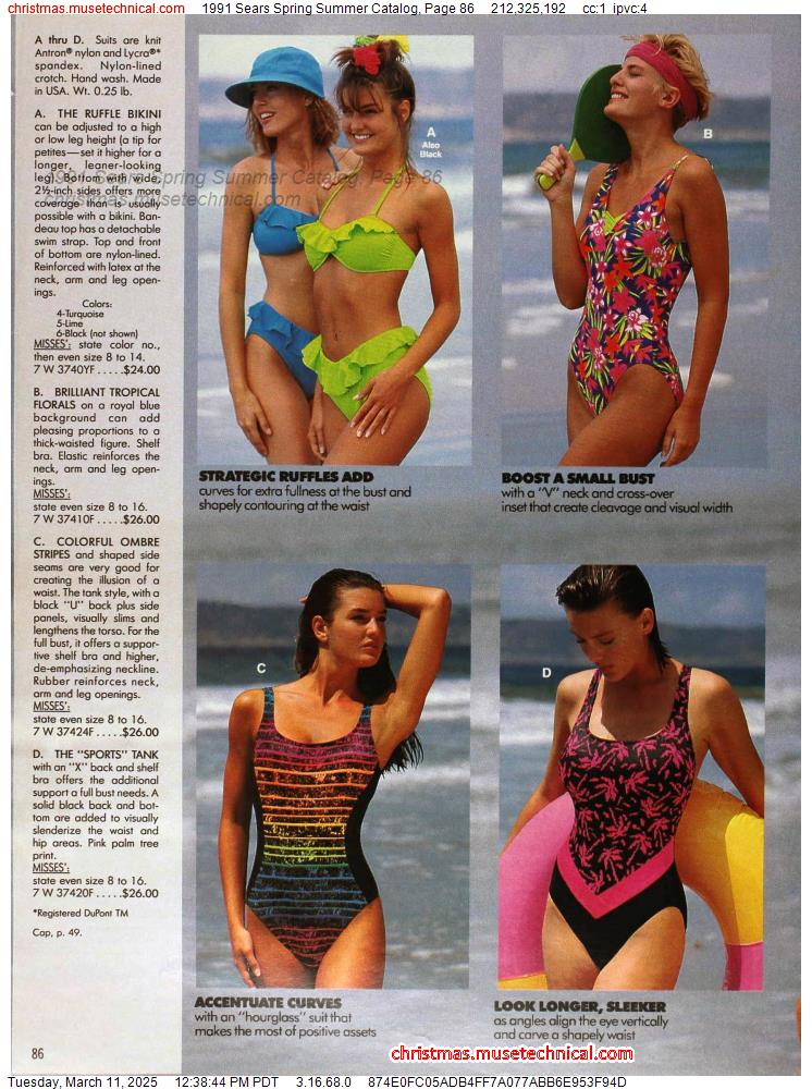 1991 Sears Spring Summer Catalog, Page 86