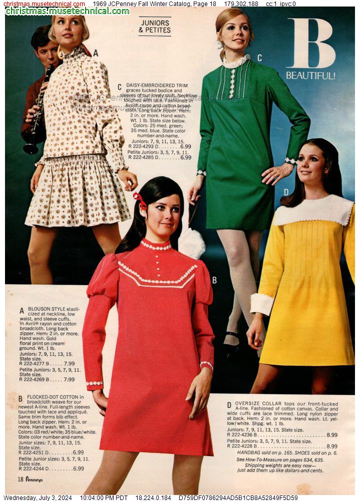 1969 JCPenney Fall Winter Catalog, Page 18