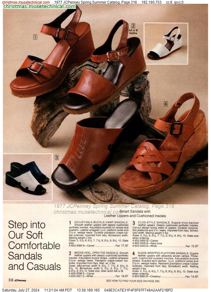 1977 JCPenney Spring Summer Catalog, Page 316