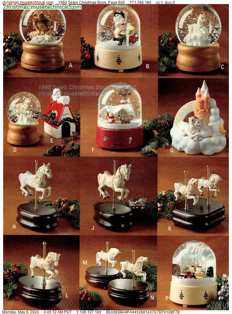 1990 Sears Christmas Book, Page 600