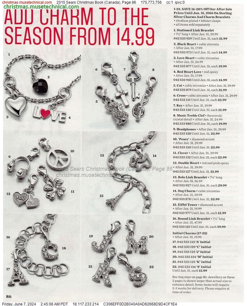 2015 Sears Christmas Book (Canada), Page 86
