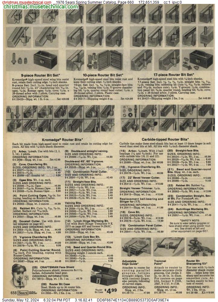 1976 Sears Spring Summer Catalog, Page 660