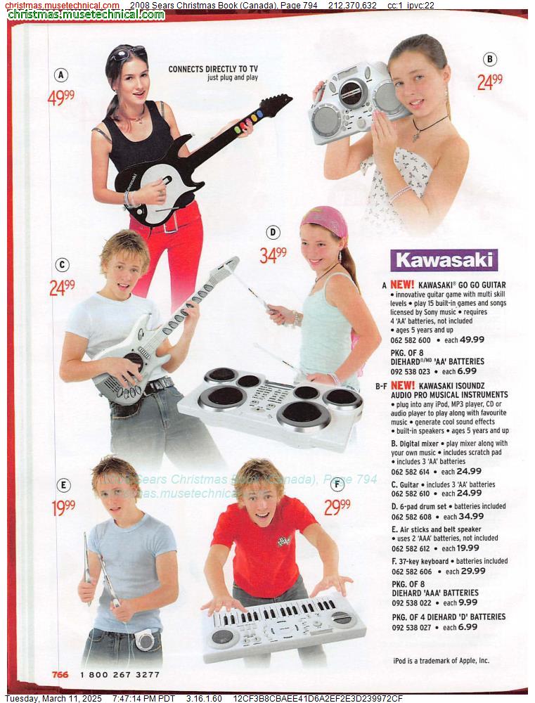 2008 Sears Christmas Book (Canada), Page 794