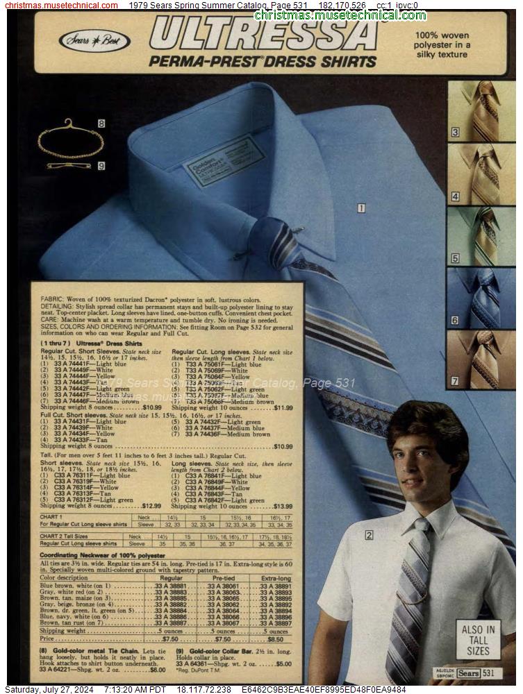 1979 Sears Spring Summer Catalog, Page 531