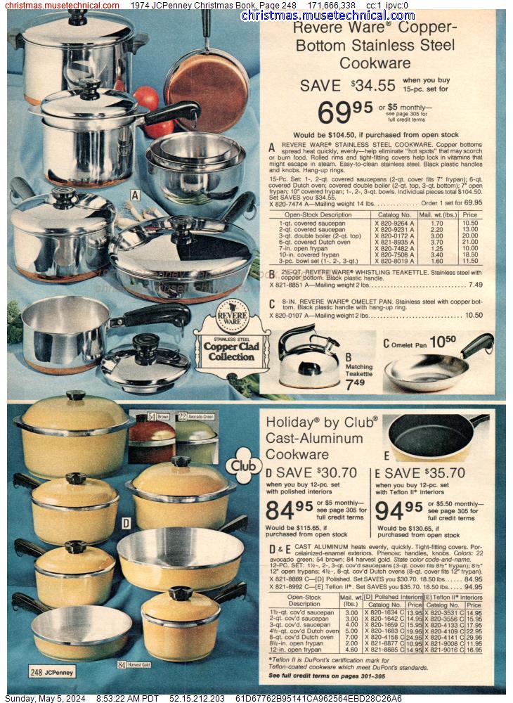 1974 JCPenney Christmas Book, Page 248