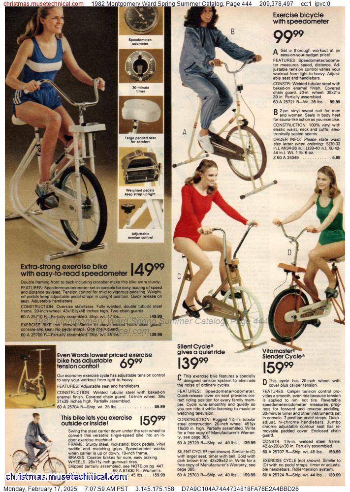 1982 Montgomery Ward Spring Summer Catalog, Page 444