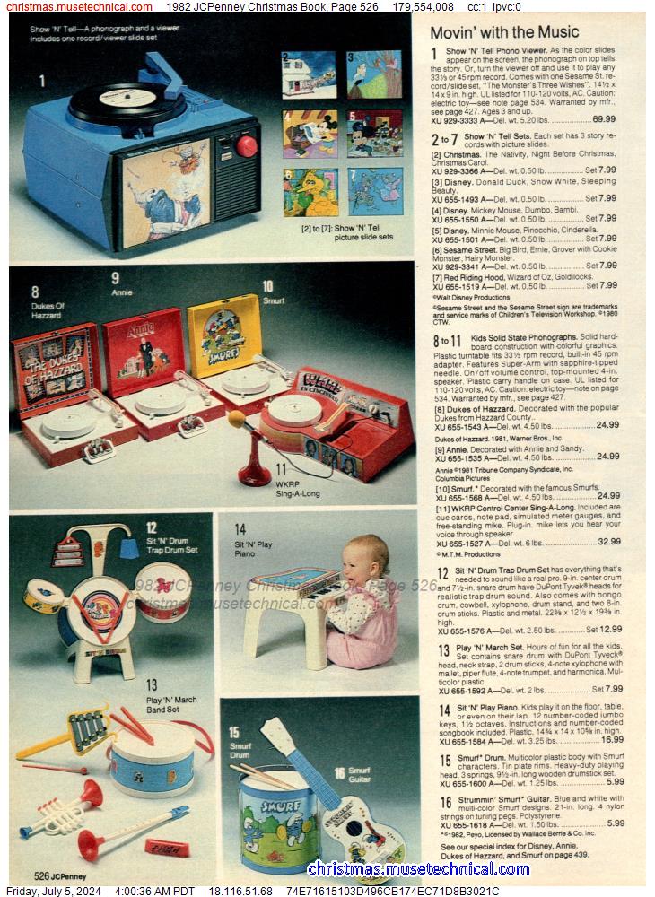 1982 JCPenney Christmas Book, Page 526