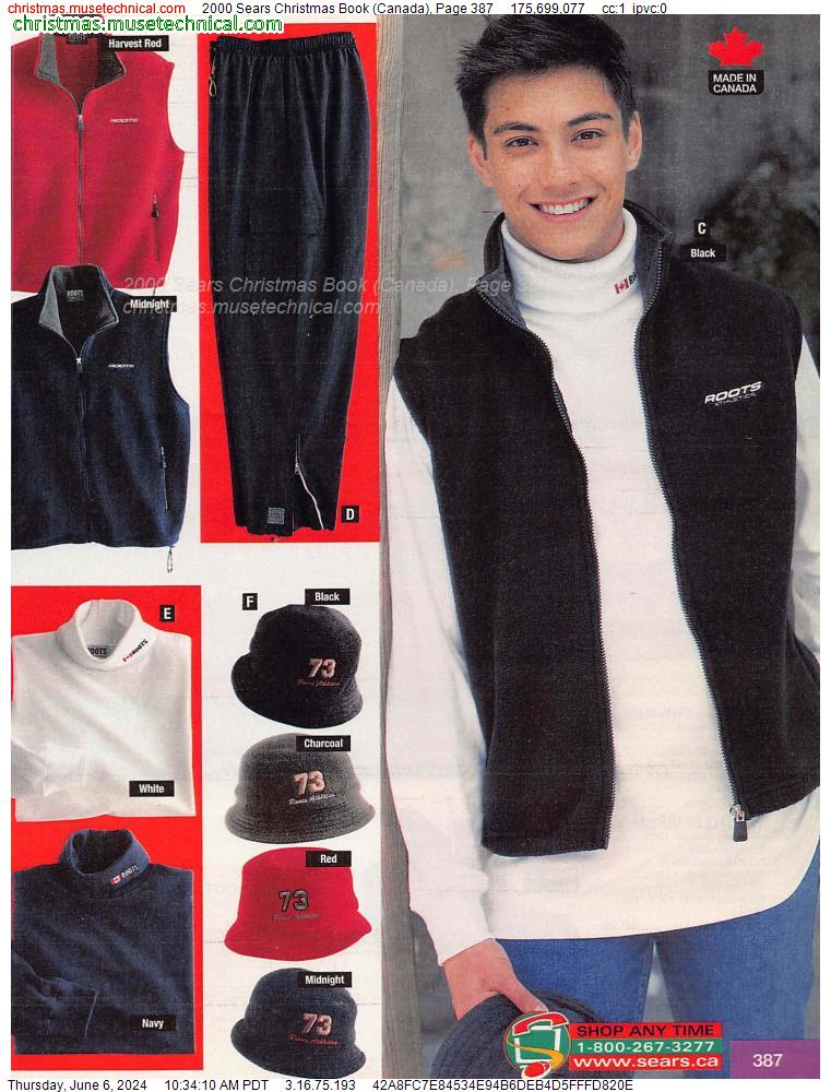 2000 Sears Christmas Book (Canada), Page 387