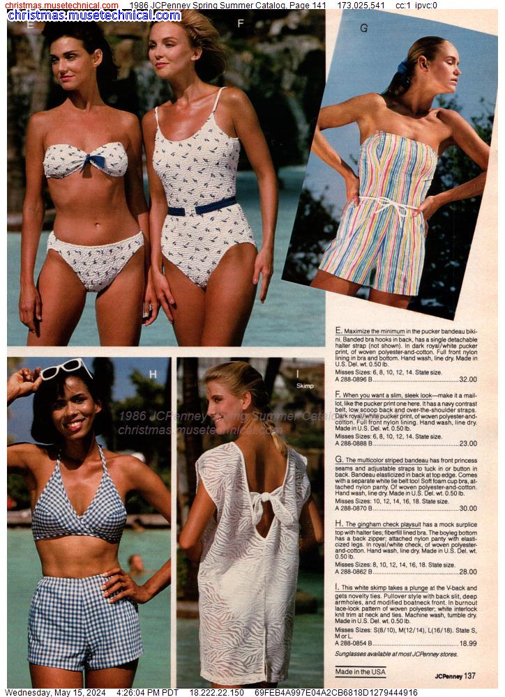 1986 JCPenney Spring Summer Catalog, Page 141