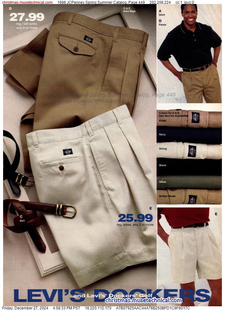 1996 JCPenney Spring Summer Catalog, Page 449