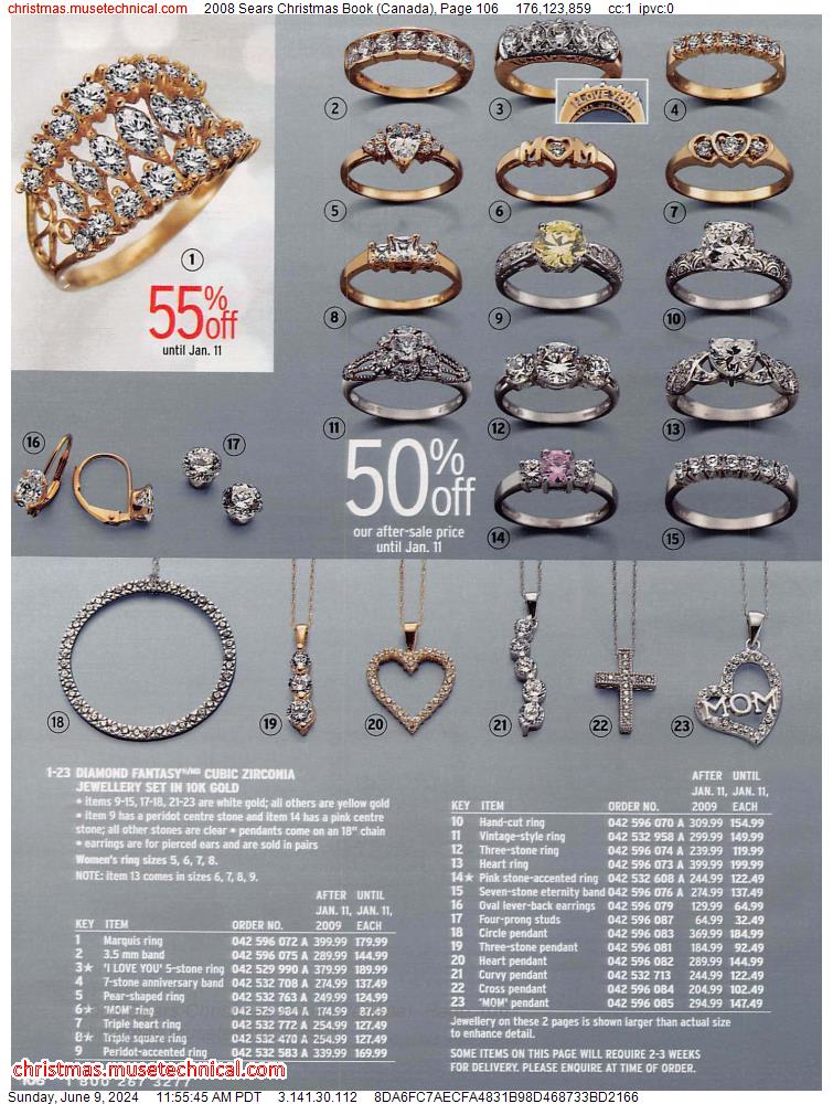 2008 Sears Christmas Book (Canada), Page 106