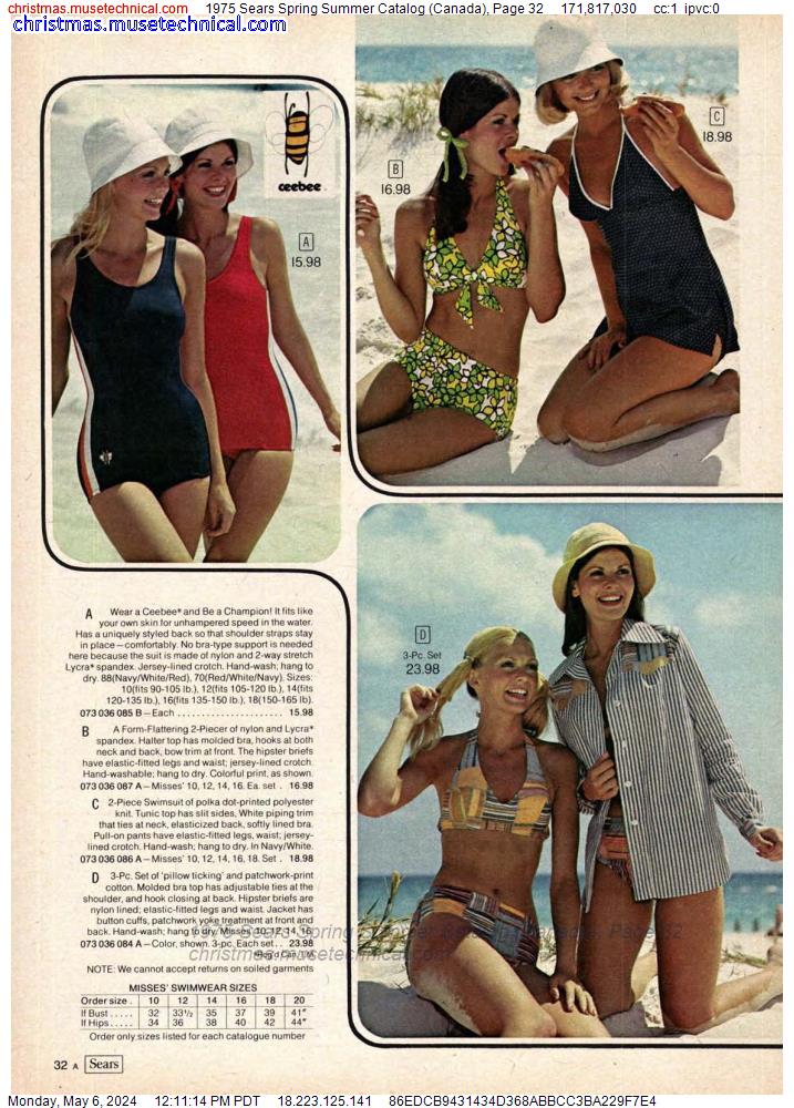 1975 Sears Spring Summer Catalog (Canada), Page 32