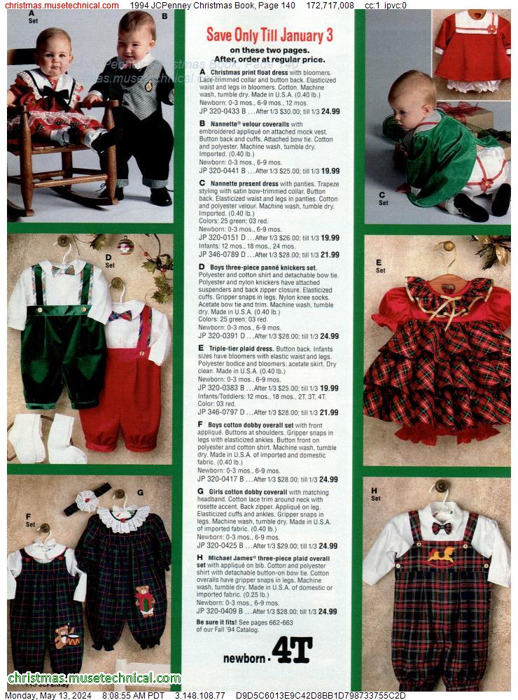 1994 JCPenney Christmas Book, Page 140