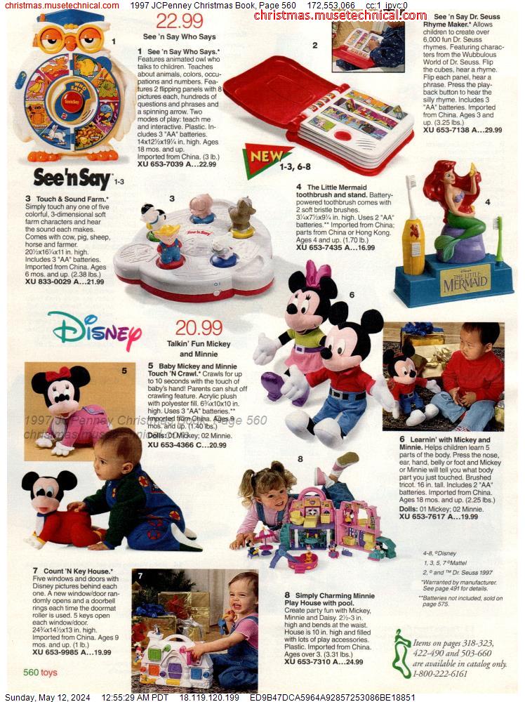 1997 JCPenney Christmas Book, Page 560