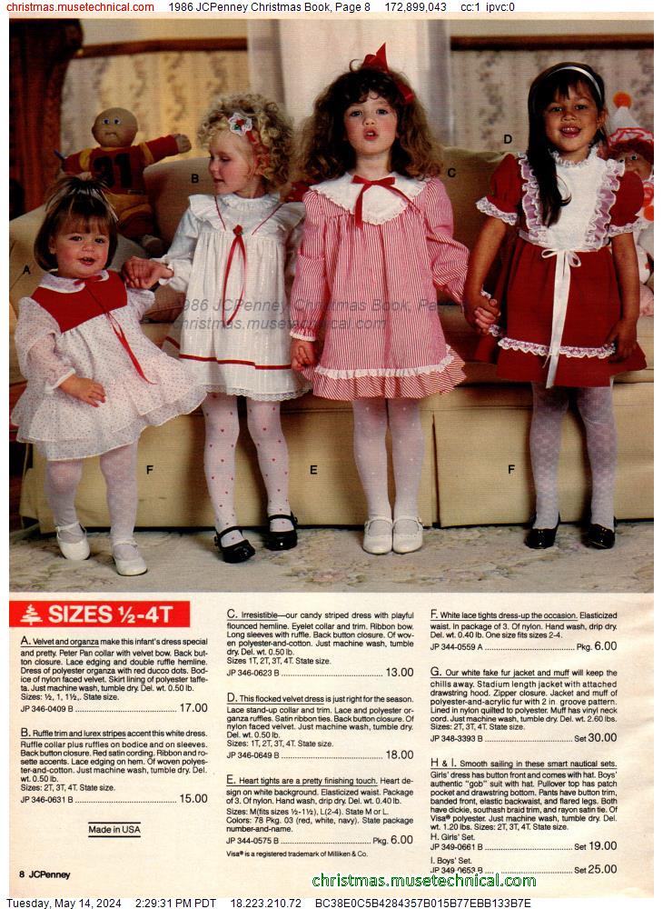 1986 JCPenney Christmas Book, Page 8