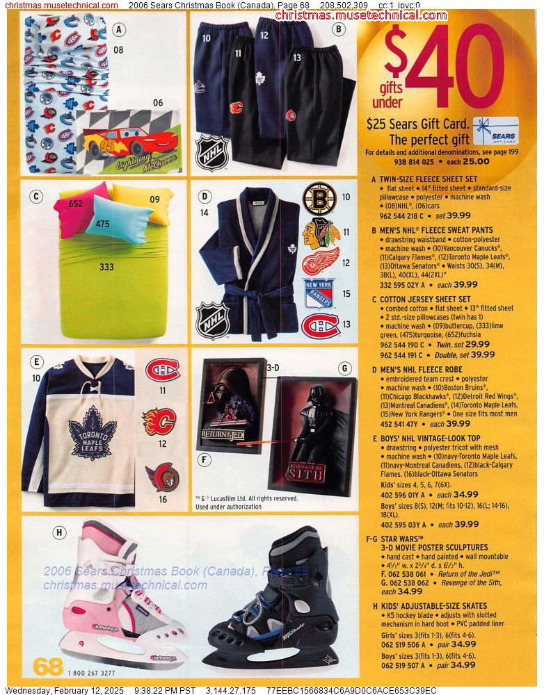 2006 Sears Christmas Book (Canada), Page 68