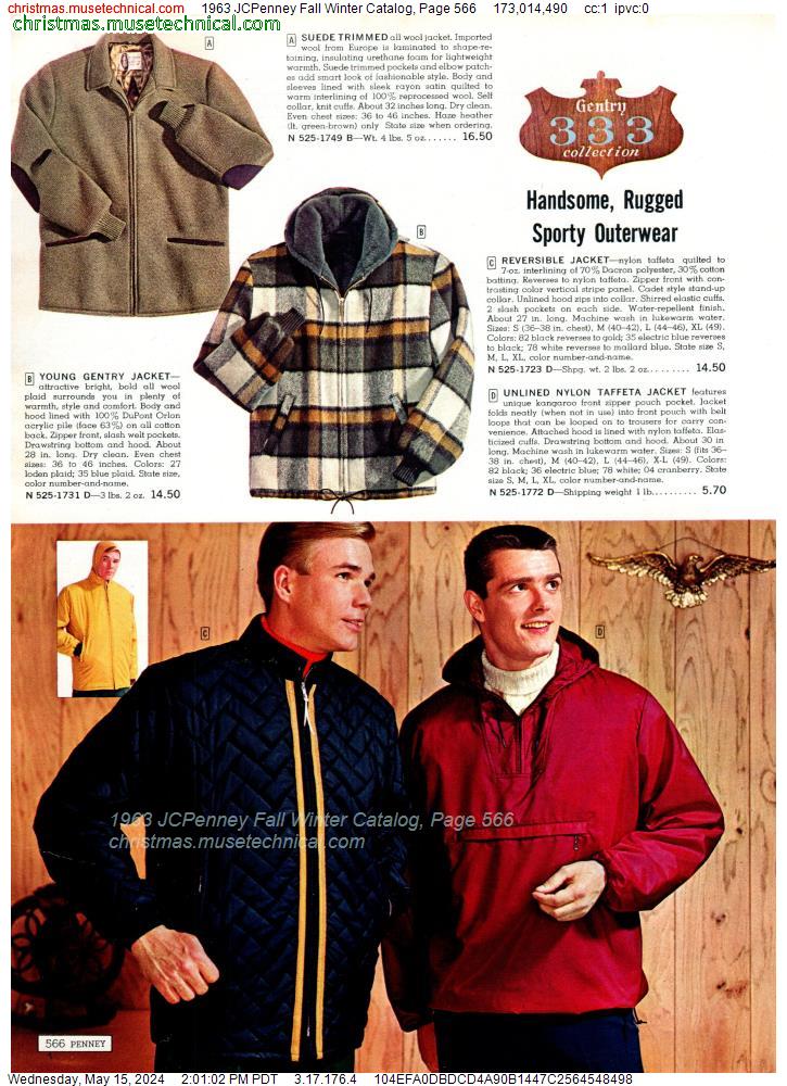 1963 JCPenney Fall Winter Catalog, Page 566