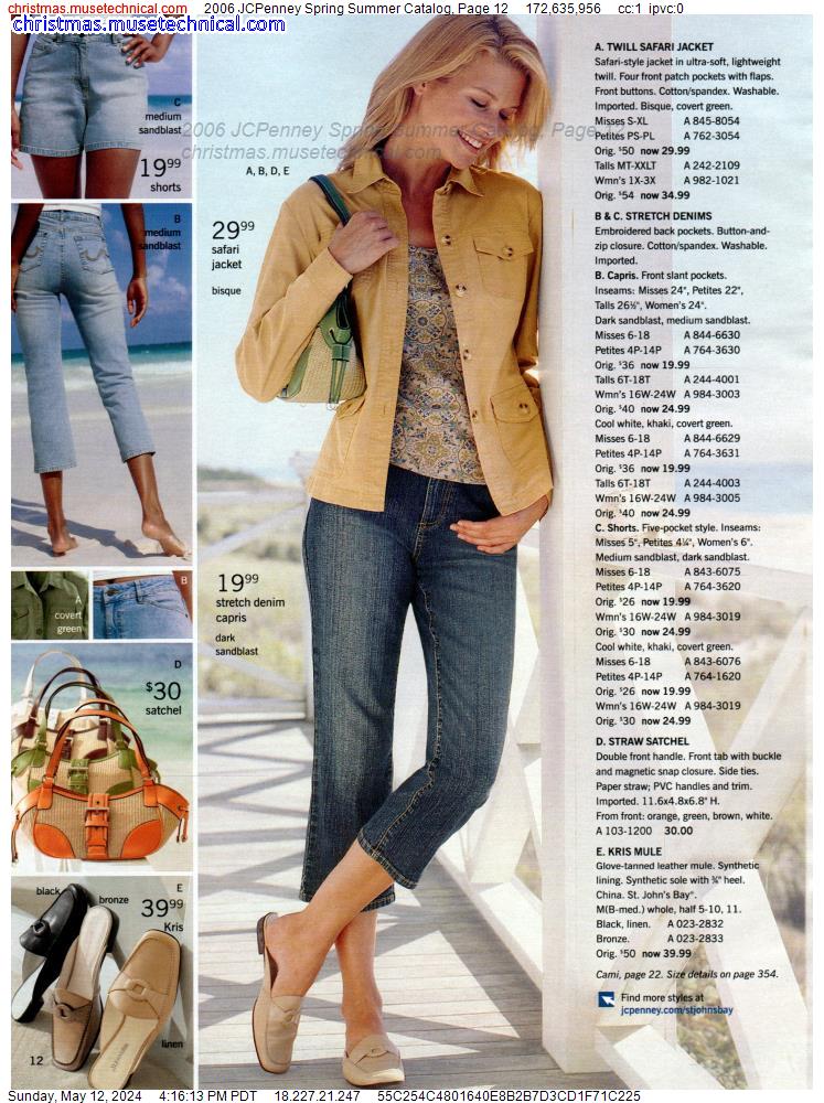 2006 JCPenney Spring Summer Catalog, Page 12