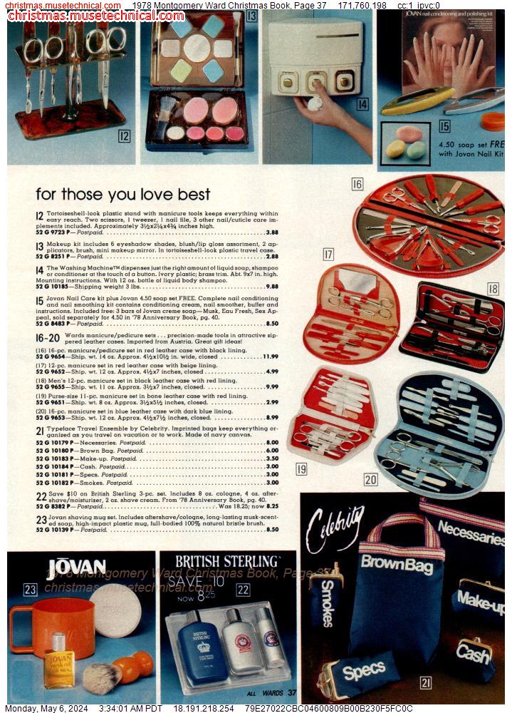 1978 Montgomery Ward Christmas Book, Page 37