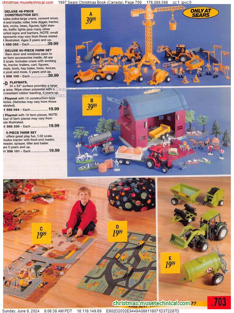 1997 Sears Christmas Book (Canada), Page 709
