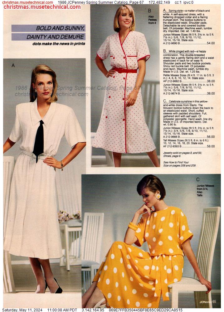 1986 JCPenney Spring Summer Catalog, Page 67