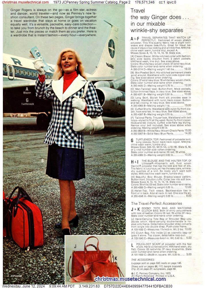 1973 JCPenney Spring Summer Catalog, Page 2