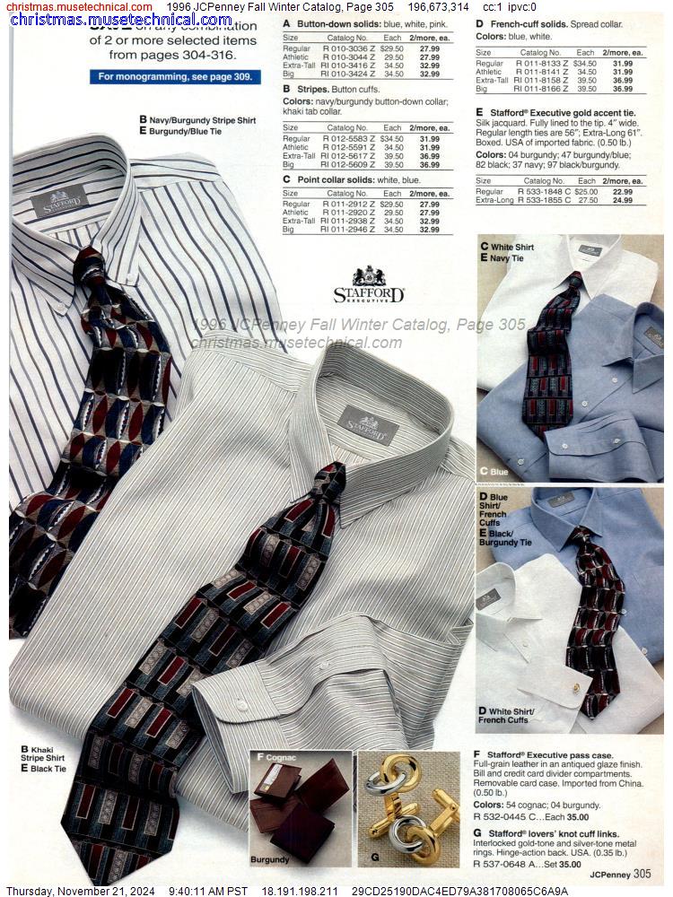 1996 JCPenney Fall Winter Catalog, Page 305