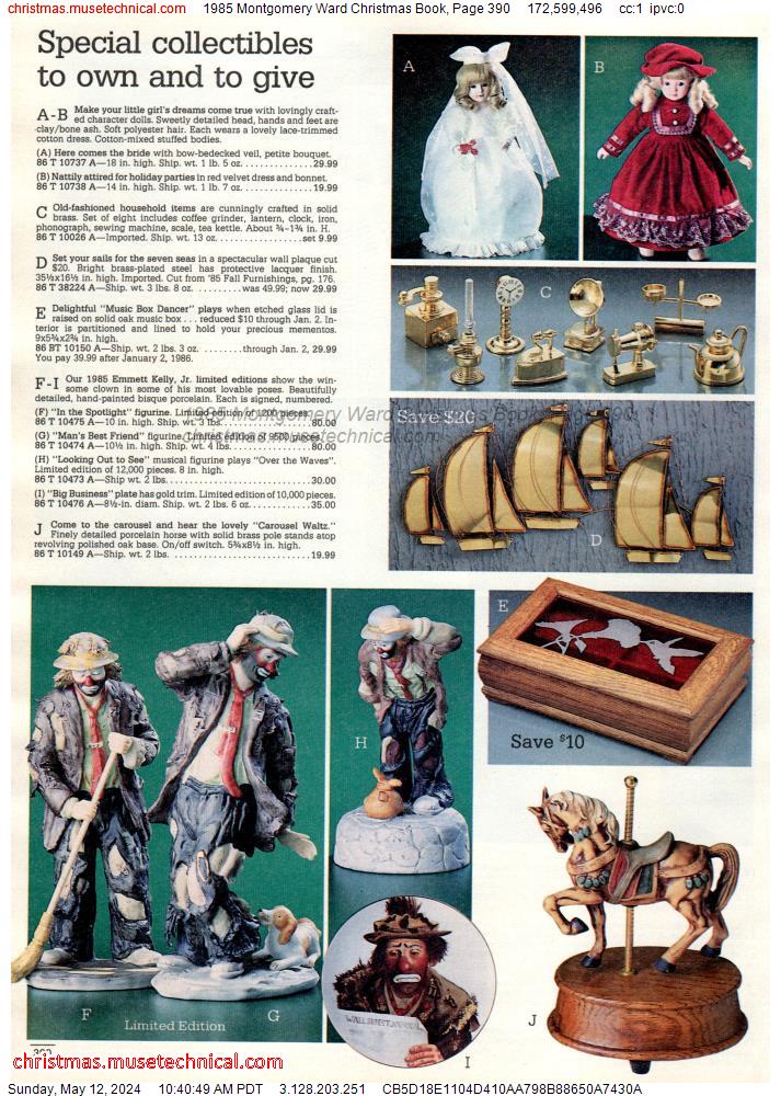 1985 Montgomery Ward Christmas Book, Page 390