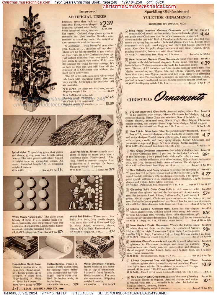1951 Sears Christmas Book, Page 248